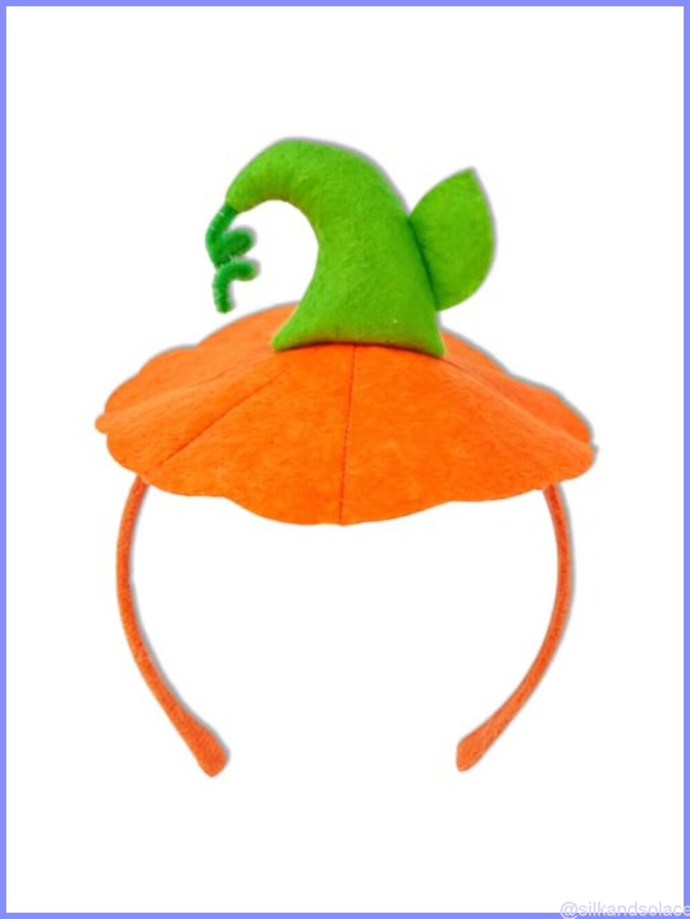 Pumpkin Headband Halloween Costume Accessory One Size Fit All